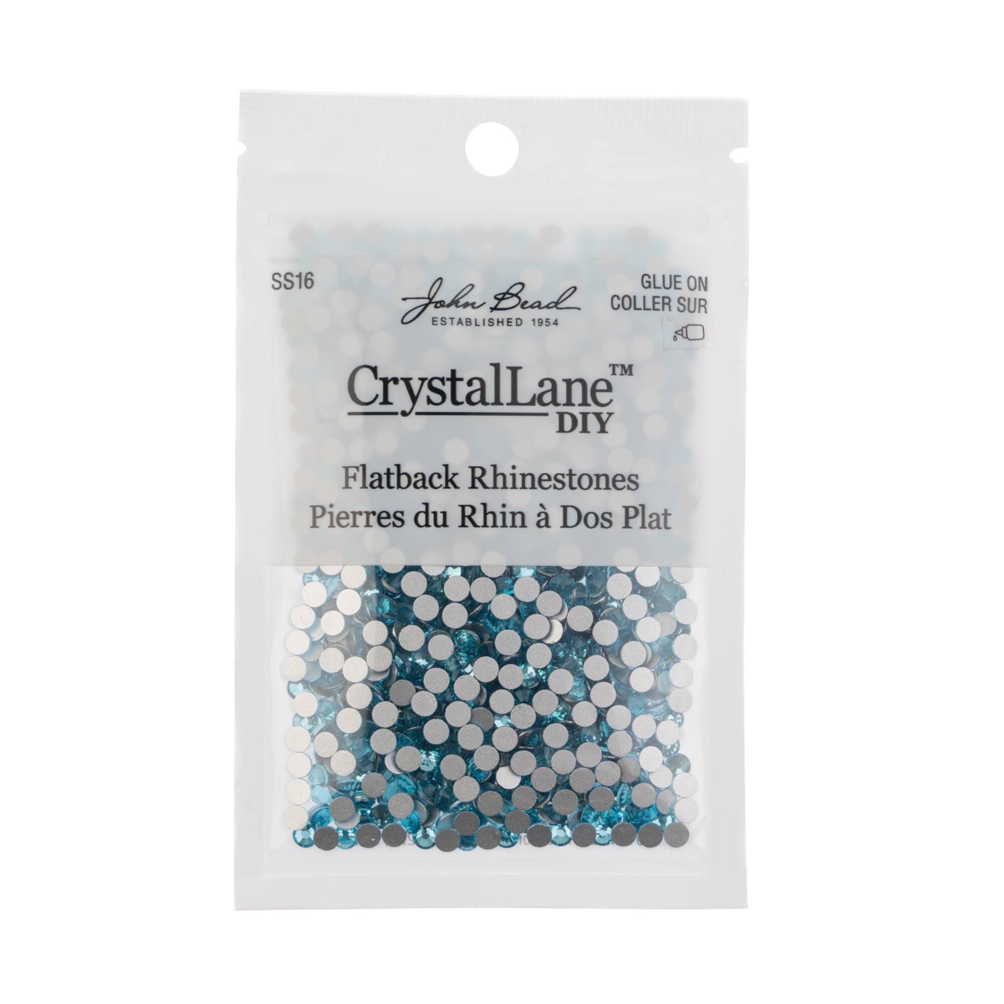 John Bead Crystal Lane SS16 Round Flatback Rhinestones, 1,440ct